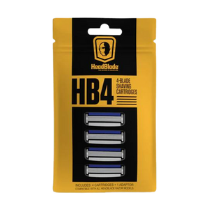 Ersatzklingen Headblade Glatzenpflege HeadBlade Four Blade