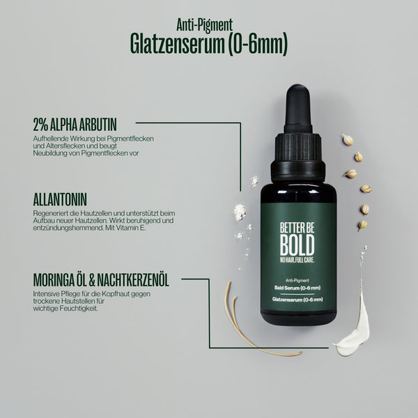 Anti-Pigment Glatzenserum 30ml Glatzenpflege Dick Johnson GmbH