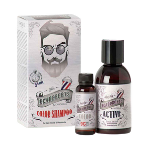 Bart- und Haarshampoo Grau Shampoo Carobels Cosmetics S.L.