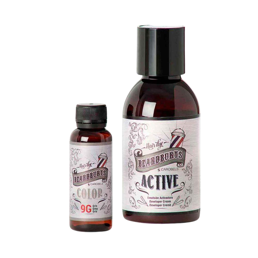 Bart- und Haarshampoo Grau Shampoo Carobels Cosmetics S.L.