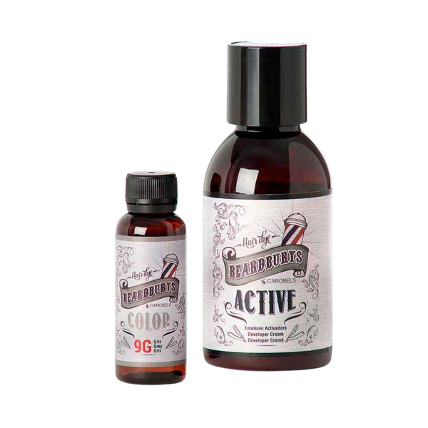 Bart- und Haarshampoo Grau Shampoo Carobels Cosmetics S.L.