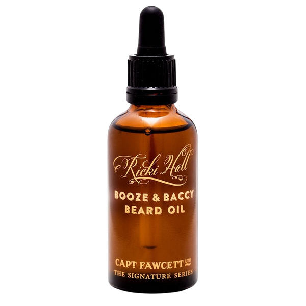 Bartöl Booze & Baccy 50 ml Bartöl Captain Fawcett