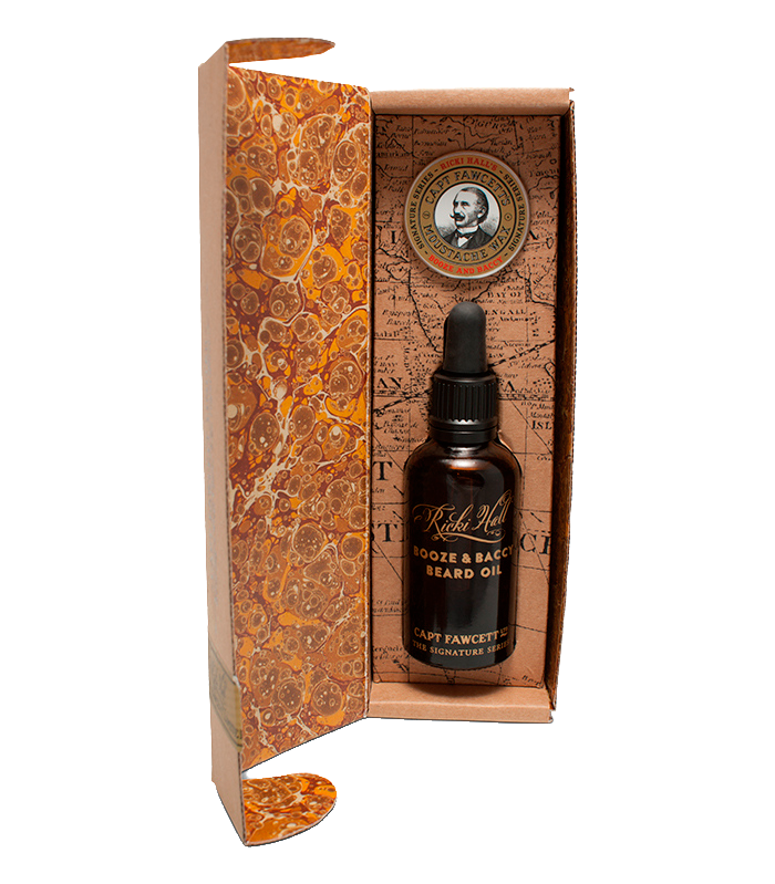 Captain's Booze and Baccy Kit Bartpflege Set Captain Fawcett