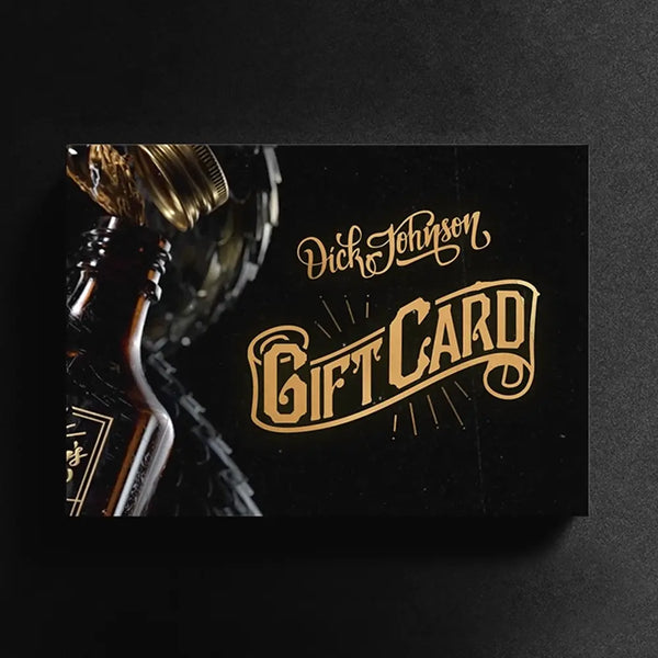 Dick Johnson Gutschein - Digital zum Ausdrucken Gutschein Dick Johnson