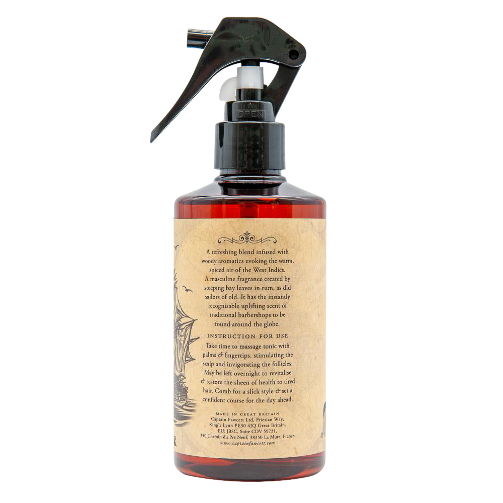 Haar Tonic Bay Rum 250ml Texture Sprays & Tonics Captain Fawcett