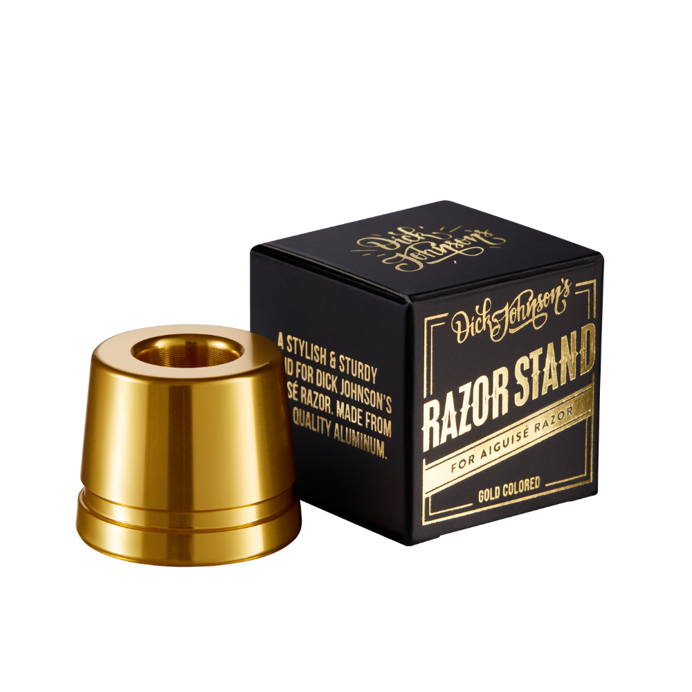 Ständer für Rasierhobel Aiguise Gold Klingen & Zubehör NCY-STEEL