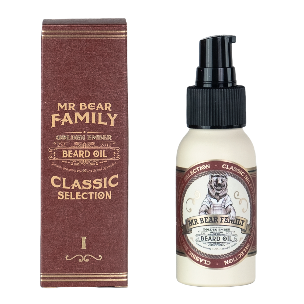 Bartöl Classic Selection Golden Ember 50ml Bartöl Mr Bear Family