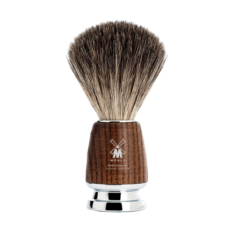 Mühle Rasierpinsel Rytmo Gedämpfte Esche Rasierpinsel Muhle - Hans-Jürgen Müller GmbH & Co. KG