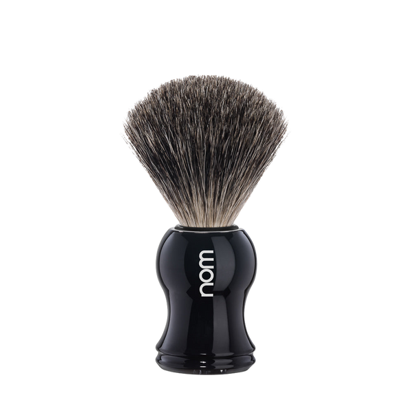Nom Rasierpinsel Gustav Schwarz Rasierpinsel Muhle - Hans-Jürgen Müller GmbH & Co. KG Gustav 81 BL - Echtes Dachshaar