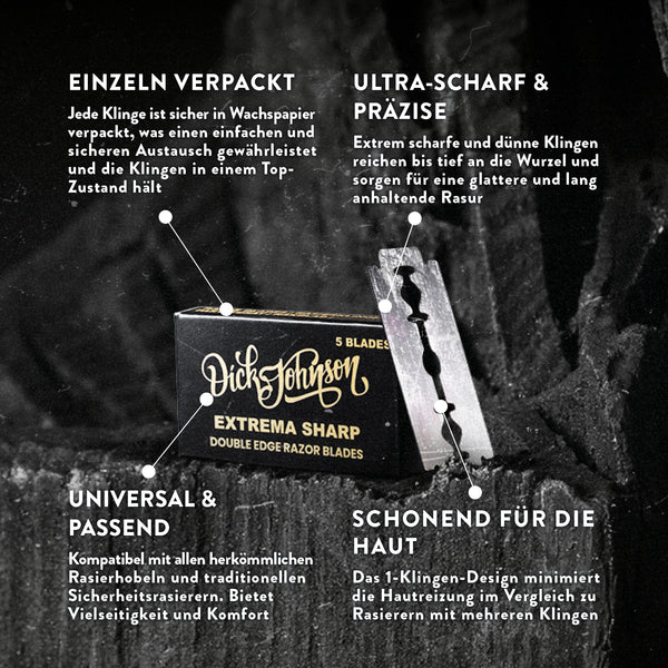 Rasierklingen Extra Scharf 5stk Klingen & Zubehör NCY-STEEL
