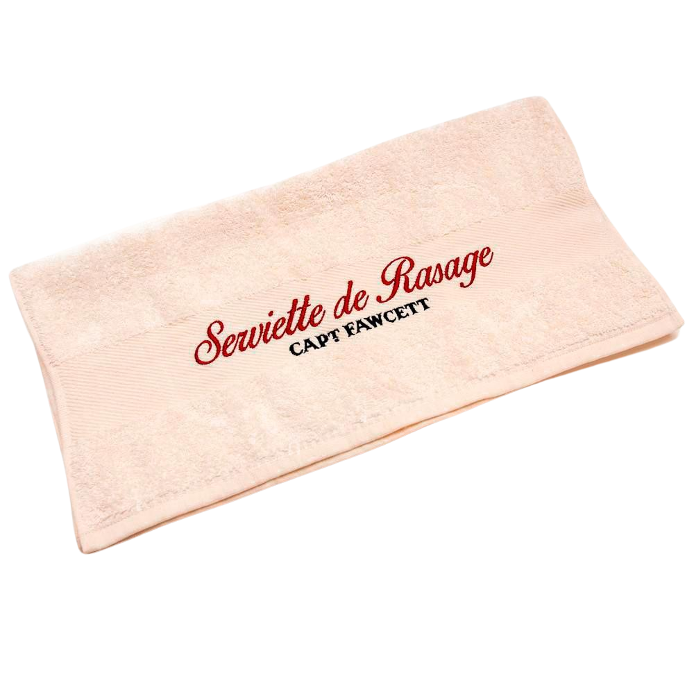 Rasier-Handtuch Luxurious Klingen & Zubehör Captain Fawcett