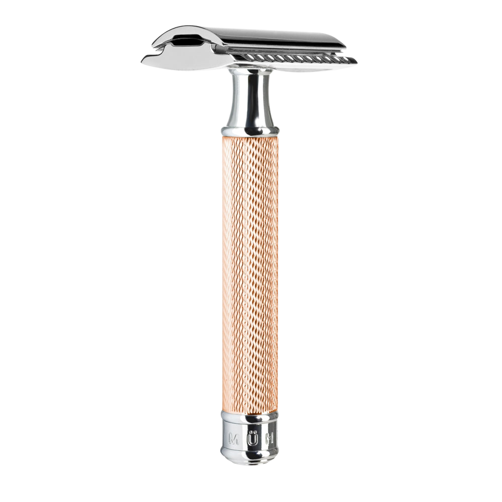 Rasierhobel Traditional R89/R41 Rose Gold Rasierhobel Muhle - Hans-Jürgen Müller GmbH & Co. KG Geschlossener Kamm  R89