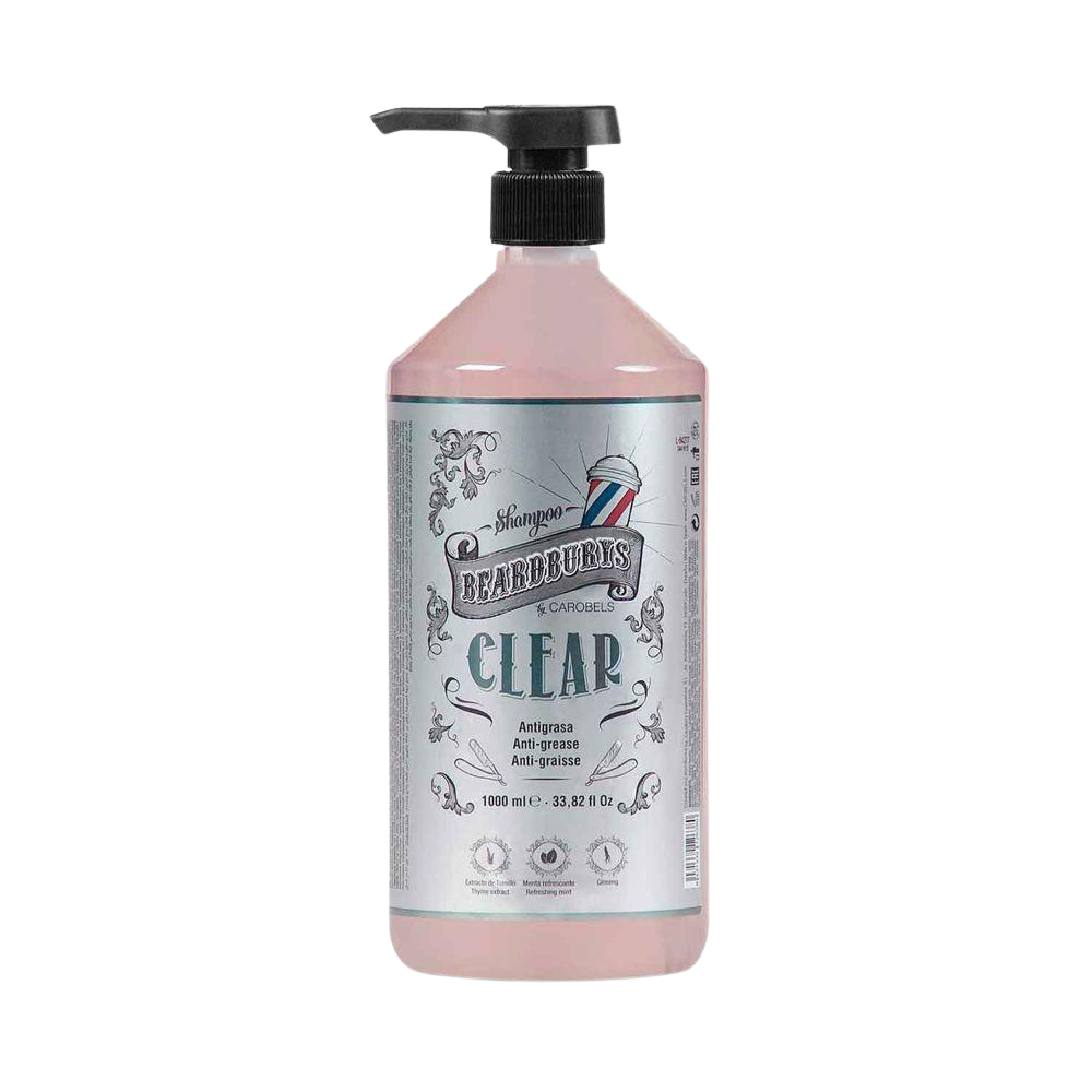 Shampoo Clear 1000ml Shampoo Carobels Cosmetics S.L.