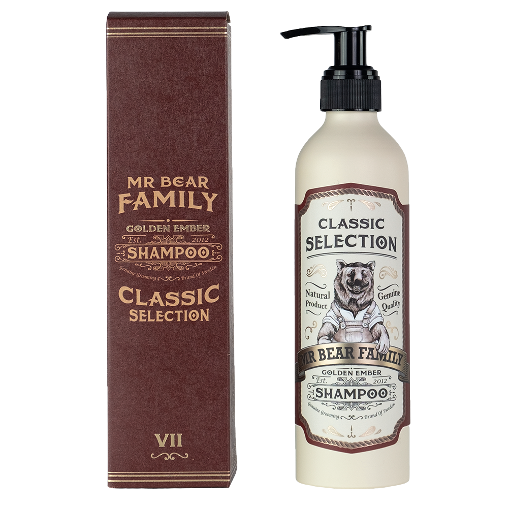 Shampoo Golden Ember 250ml Shampoo Mr Bear Family