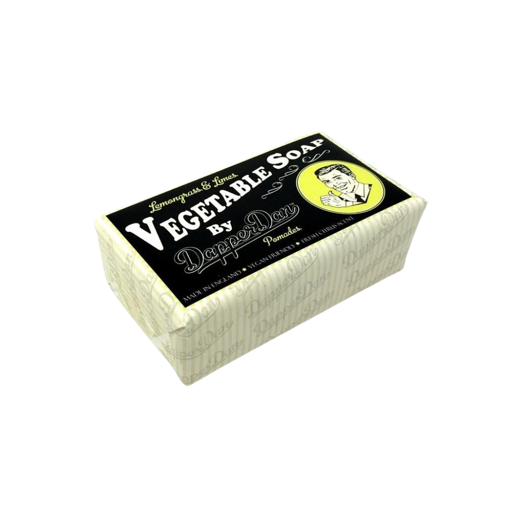 Seifenstück "Vegetable Soap" Lemongrass & Limes Seifen & Duschgel Dapper Dan Deluxe