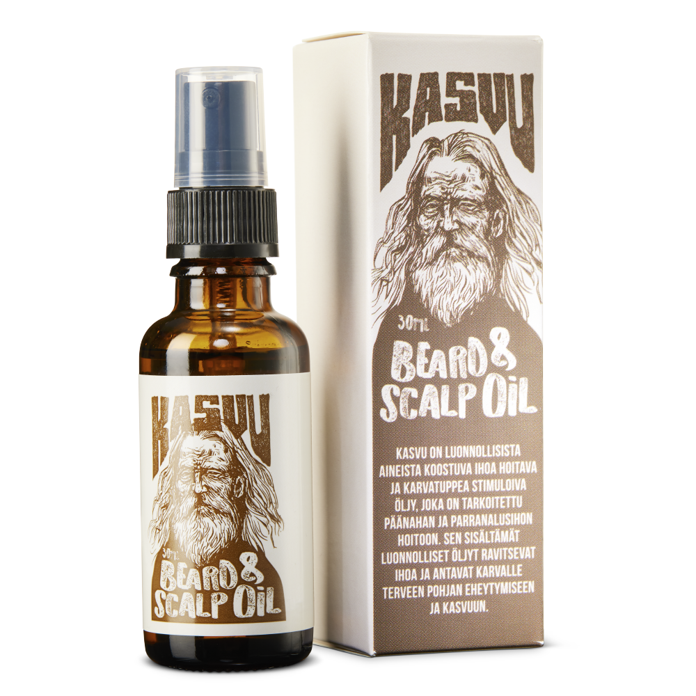 Bartöl Growth - Beard & Scalp Oil KASVU Bartöl Dick Johnson