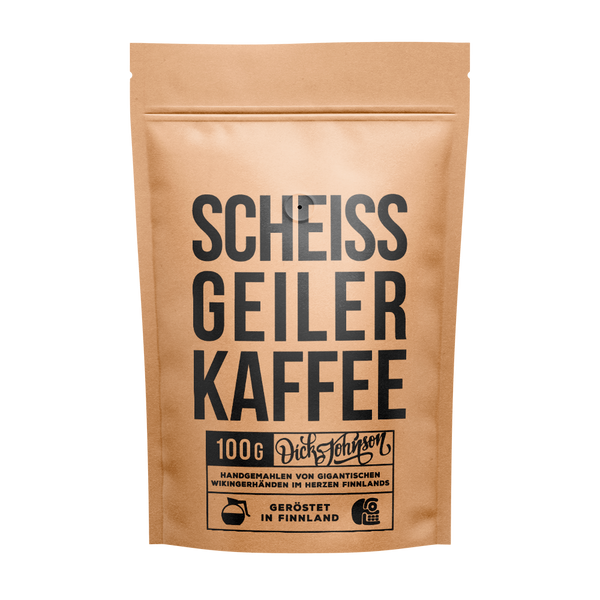 Scheiss Geiler Kaffee Dick's Survival Goods Kahiwa Coffee
