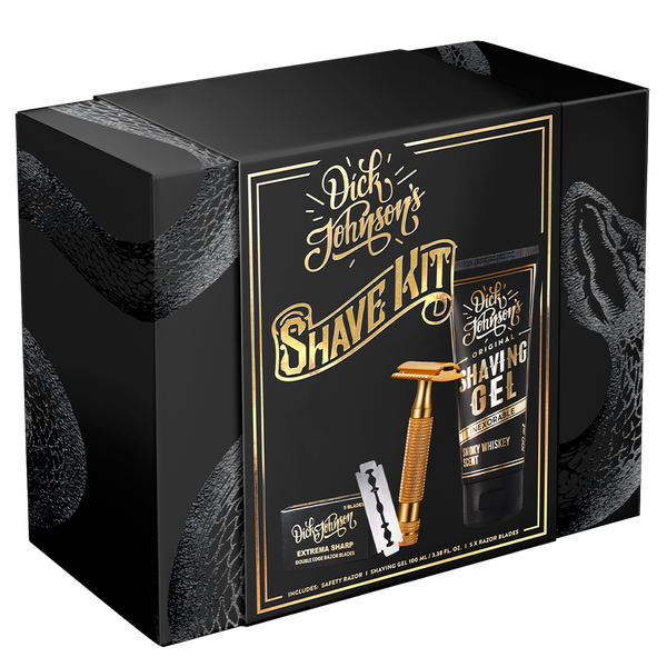 Shave Kit - Rasur Geschenk Set Rasur Set Dick Johnson