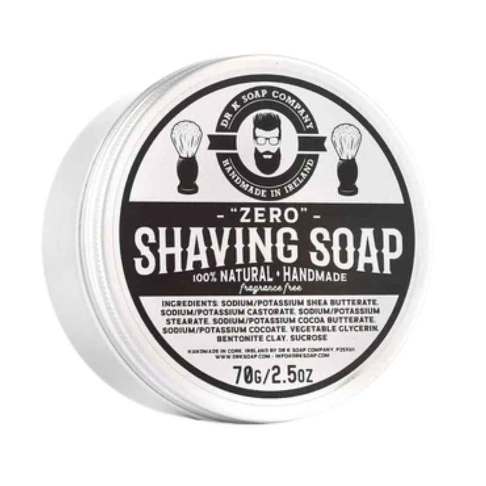 Rasierseife Zero Geruchsneutral 70g Rasiercreme & Rasierseife Dr K Soap