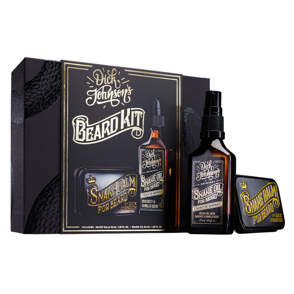 Bartpflege Kit - Dick Johnson Beard Kit Bartpflege Set Dick Johnson