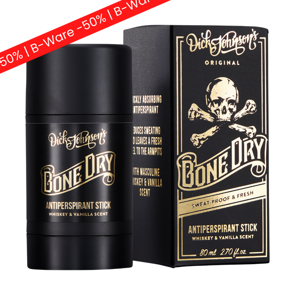 Antiperspirant Stick Bone Dry Whiskey & Vanilla 80ml (B-Ware) Deodorant Dick's Brewery