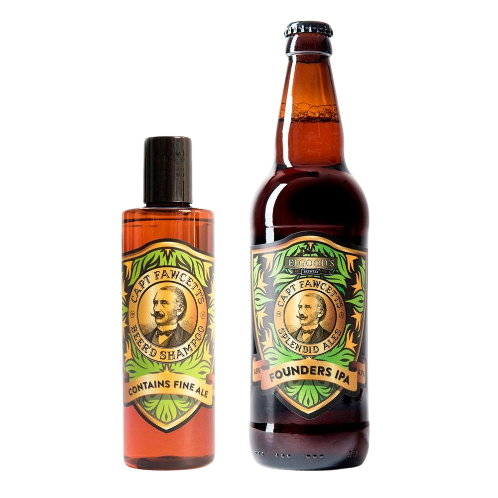 Bartseife Beer'd Shampoo Bartshampoo Captain Fawcett   