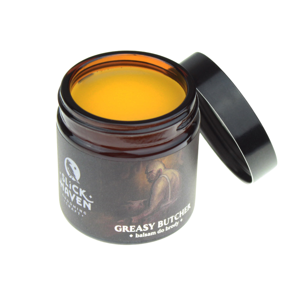 Bartwachs Greasy Butcher 60ml Bartwachs / Bartbalsam Slickhaven   