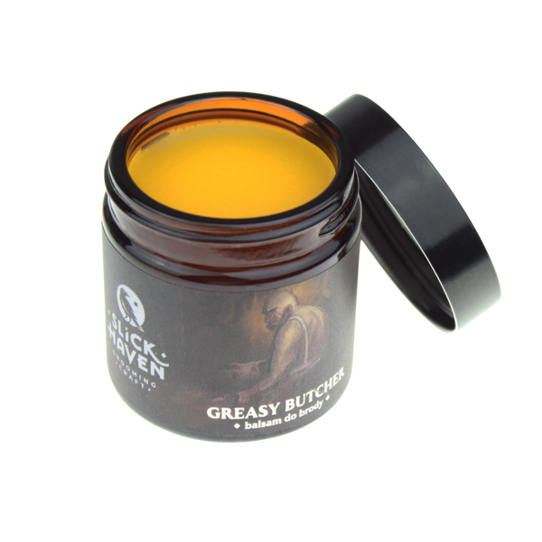Bartwachs Greasy Butcher 60ml Bartwachs / Bartbalsam Slickhaven   