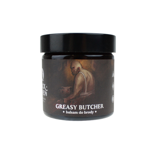 Bartwachs Greasy Butcher 60ml Bartwachs / Bartbalsam Slickhaven   