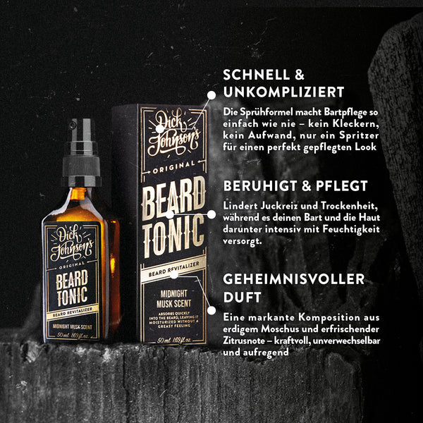Beard Tonic Midnight Musk 50ml Bartöl Dick's Brewery