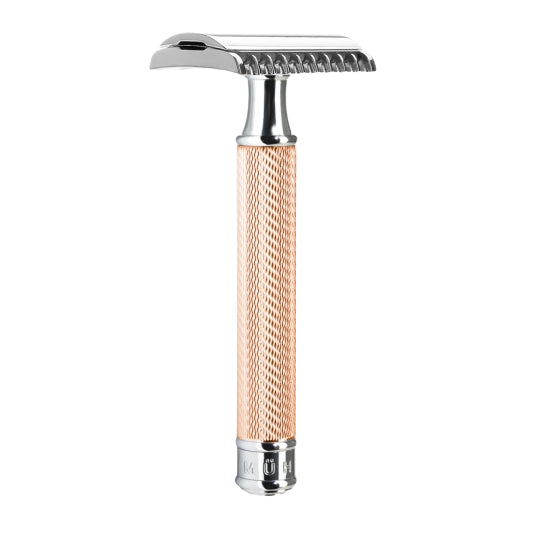 Rasierhobel Traditional R89/R41 Rose Gold Rasierhobel Muhle - Hans-Jürgen Müller GmbH & Co. KG Geschlossener Kamm  R89