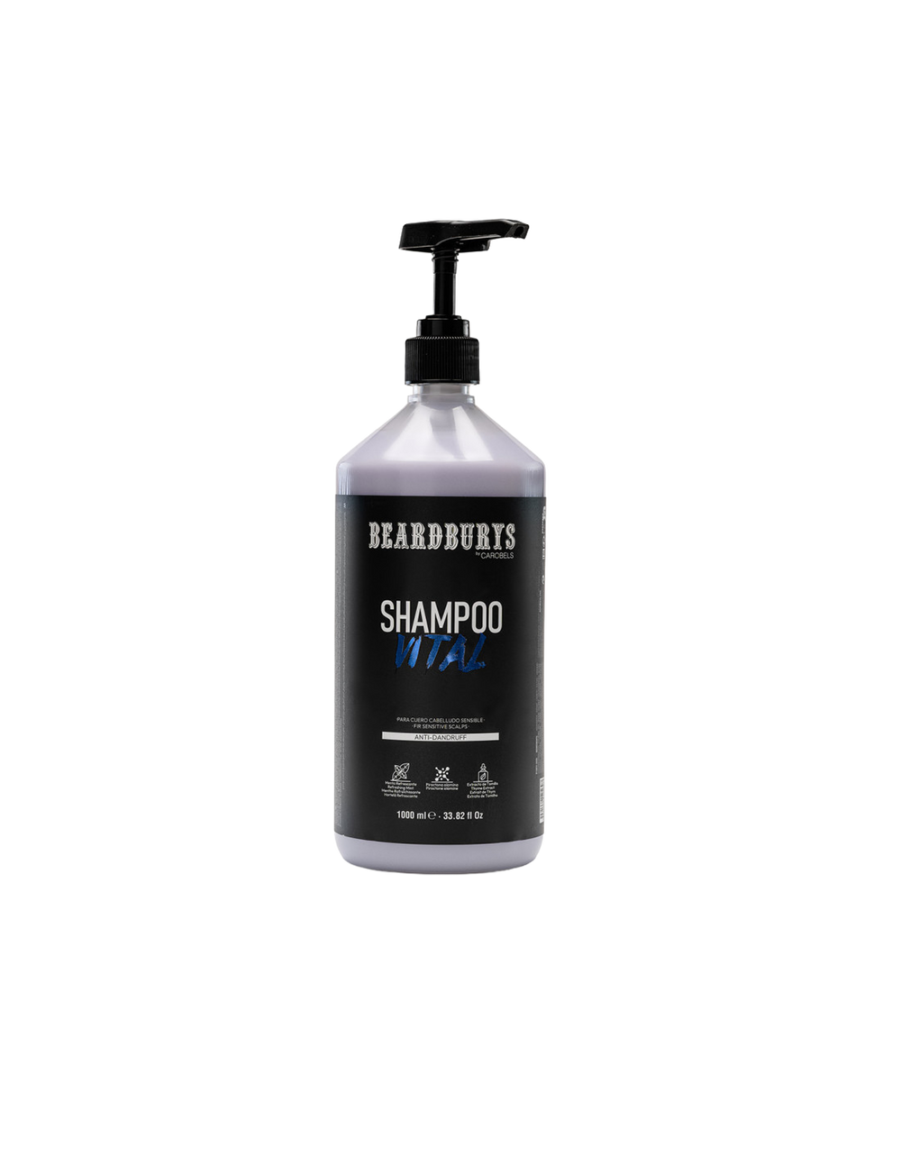 Shampoo Vital 1000ml Shampoo Carobels Cosmetics S.L.