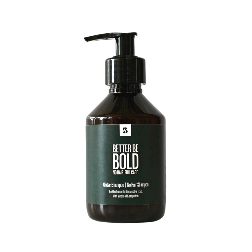 Glatzenshampoo | No Hair Shampoo Glatzenpflege BetterBeBold   