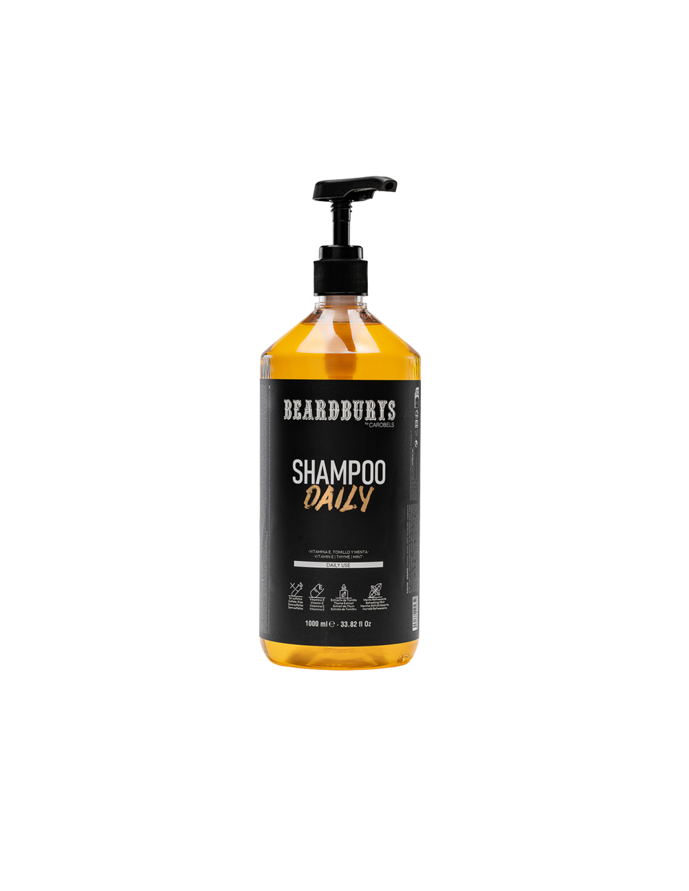 Shampoo Daily 1000ml Shampoo Carobels Cosmetics S.L.