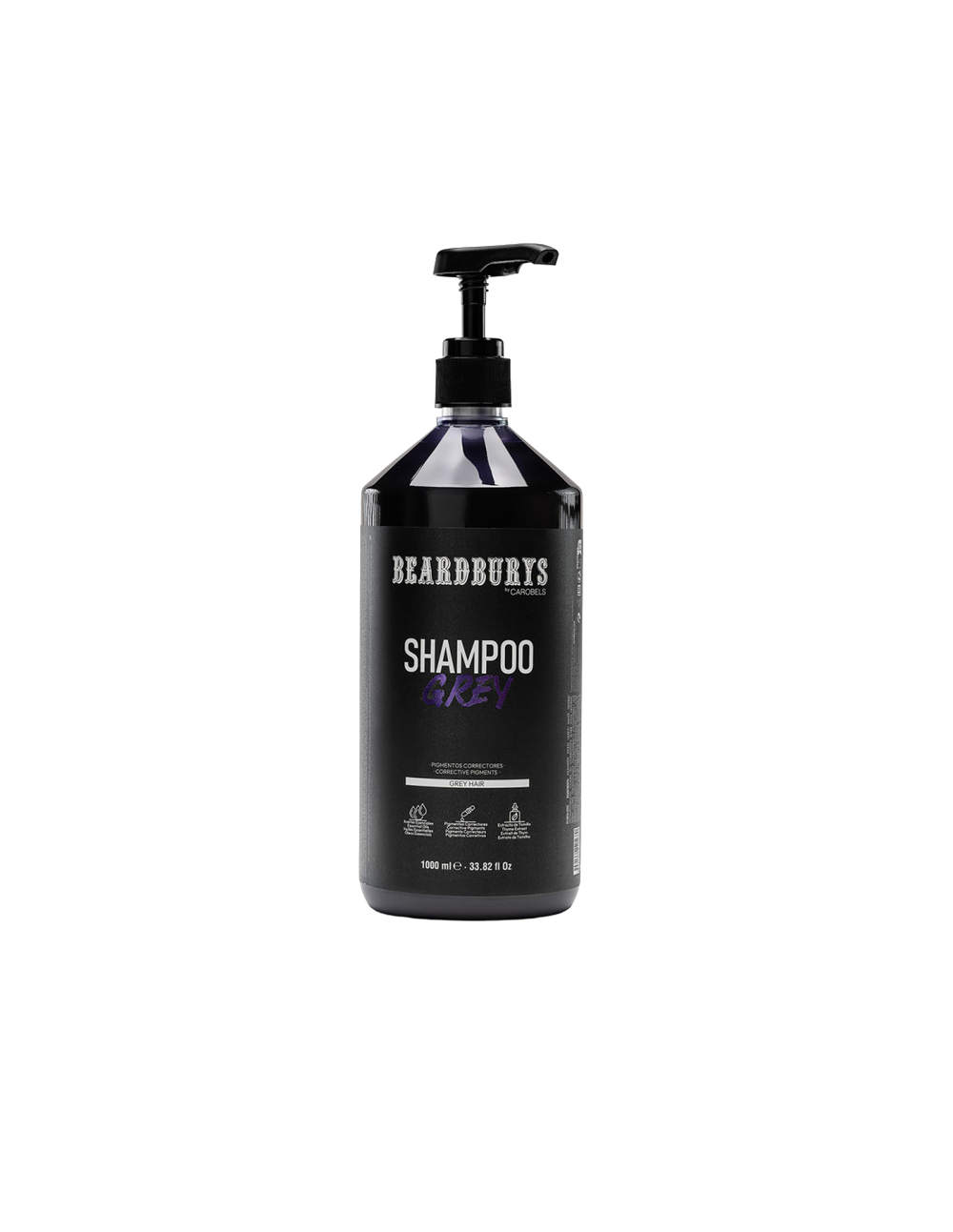 Shampoo Grey 1000ml Shampoo Carobels Cosmetics S.L.