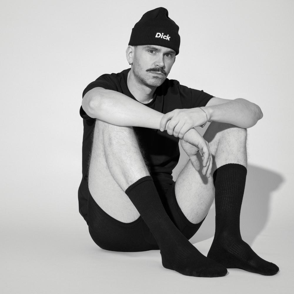 Socken aus Bambus Schwarz