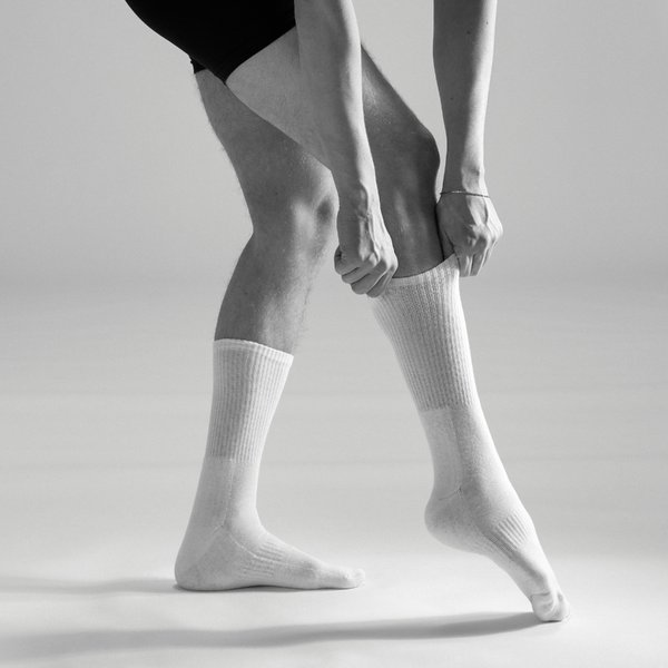 Socken aus Bambus Weiß