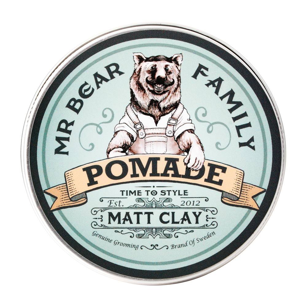Pomade Matt Clay Haarwachs Mr Bear Family   
