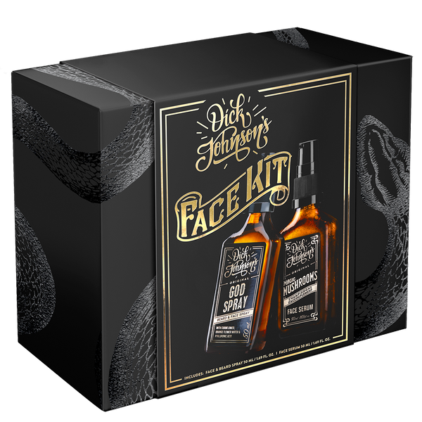 Gesichtspflege Set - Face Kit Hautpflege Set Dick Johnson   